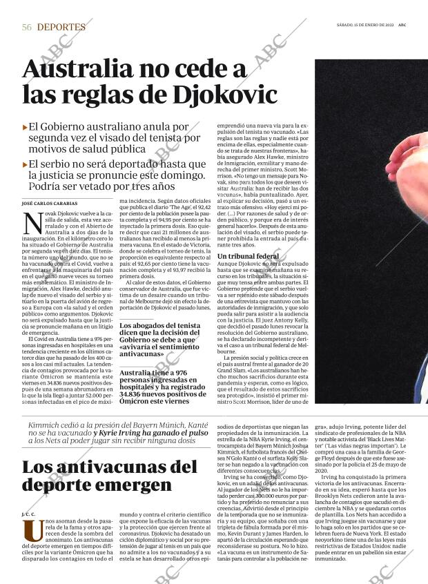 ABC CORDOBA 15-01-2022 página 56