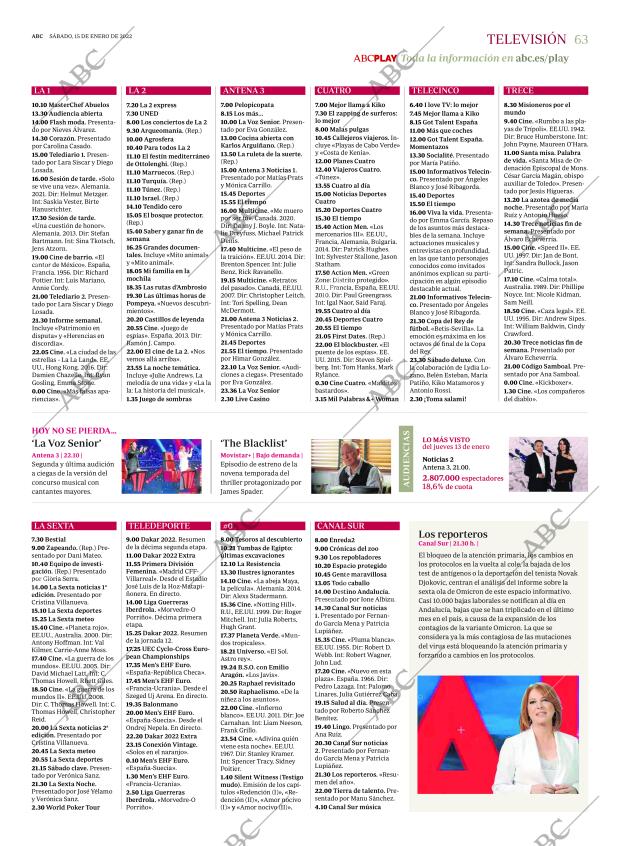 ABC CORDOBA 15-01-2022 página 63