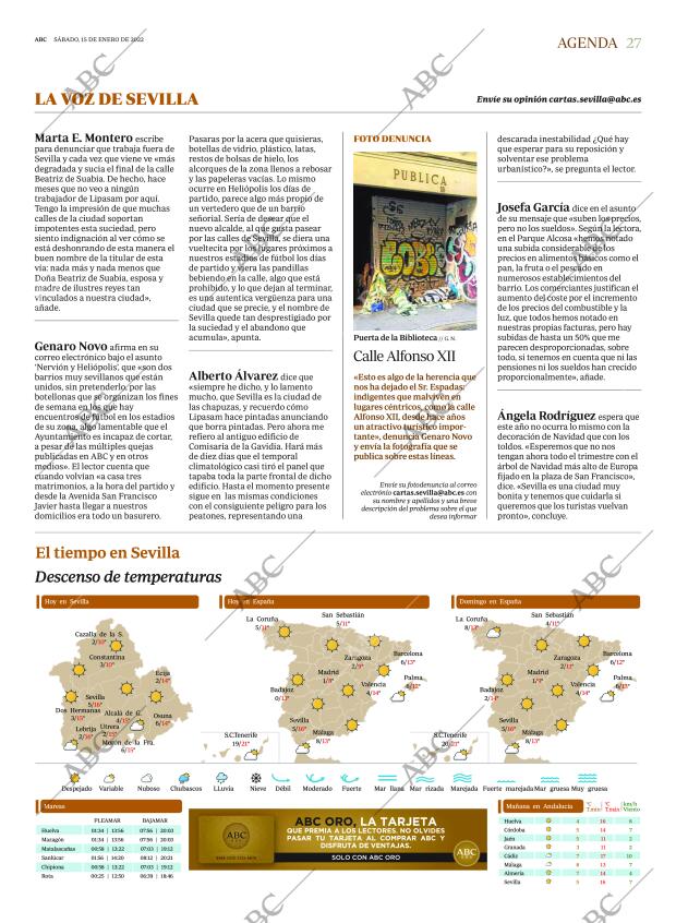ABC SEVILLA 15-01-2022 página 27