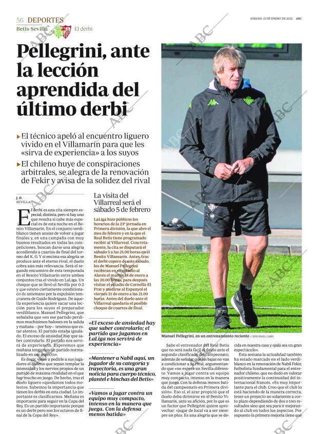 ABC SEVILLA 15-01-2022 página 56