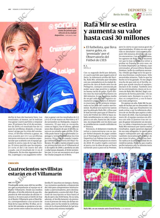 ABC SEVILLA 15-01-2022 página 59