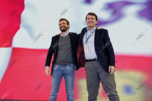 Alfonso Fernández Mañueco y Pablo Casado clausuran el Congreso Regional del...