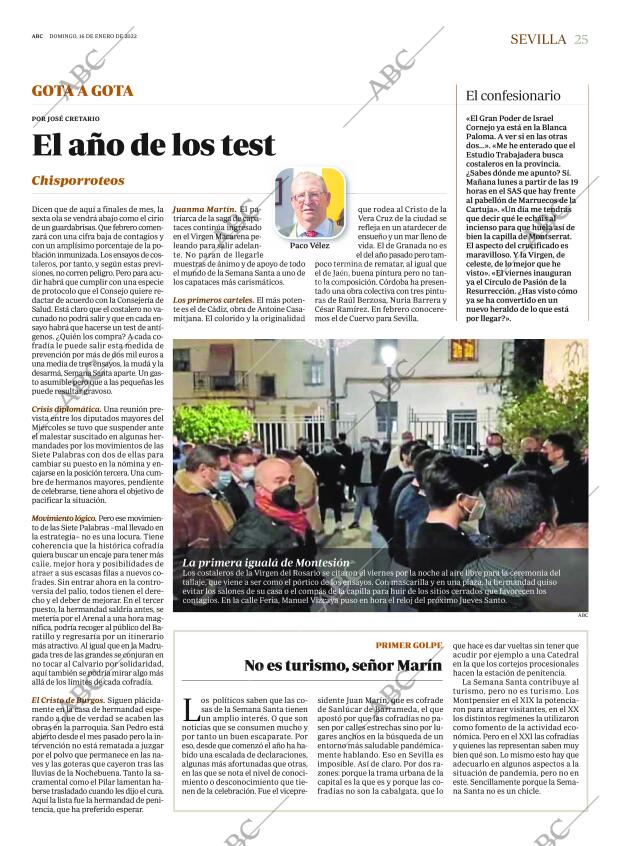 ABC SEVILLA 16-01-2022 página 25