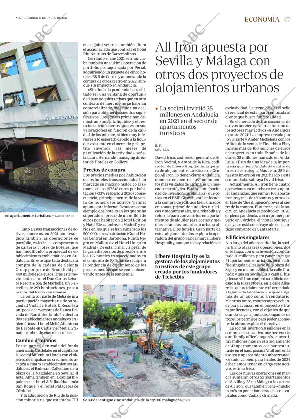 ABC SEVILLA 16-01-2022 página 47