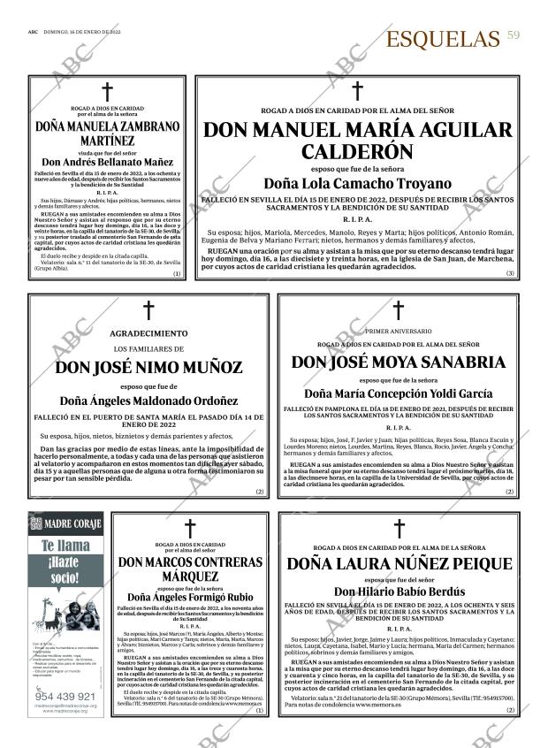 ABC SEVILLA 16-01-2022 página 59