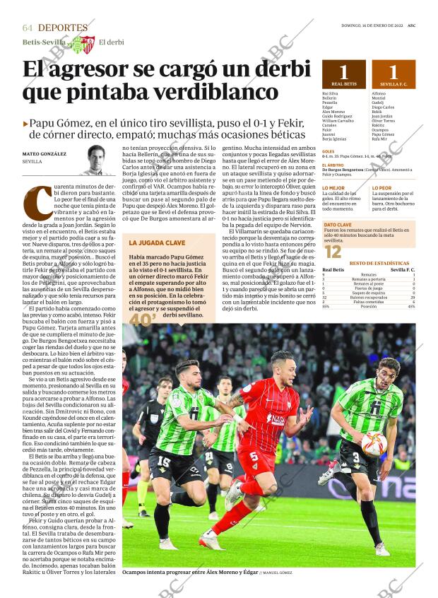 ABC SEVILLA 16-01-2022 página 64