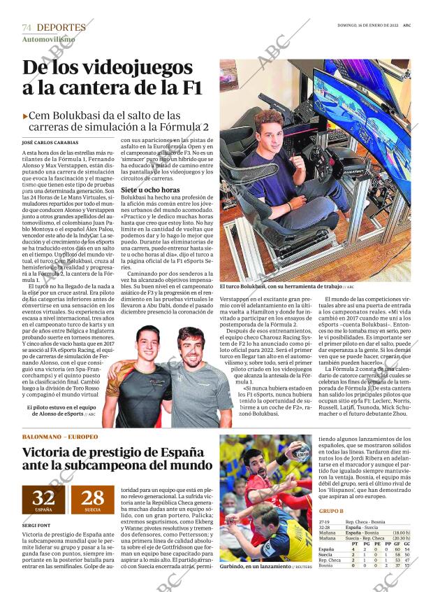 ABC SEVILLA 16-01-2022 página 74