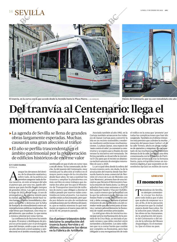 ABC SEVILLA 17-01-2022 página 14