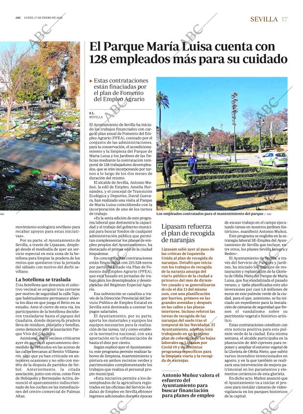 ABC SEVILLA 17-01-2022 página 17