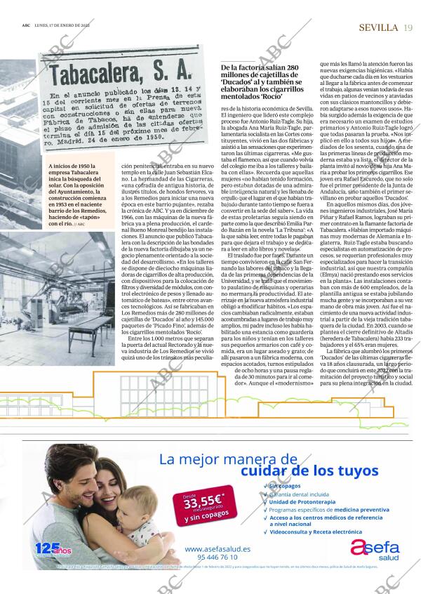 ABC SEVILLA 17-01-2022 página 19