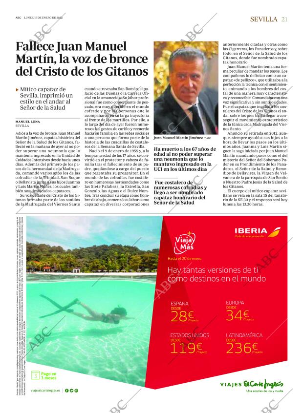 ABC SEVILLA 17-01-2022 página 21