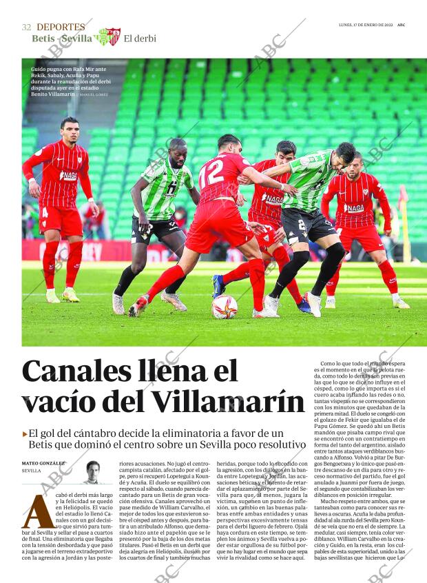 ABC SEVILLA 17-01-2022 página 32