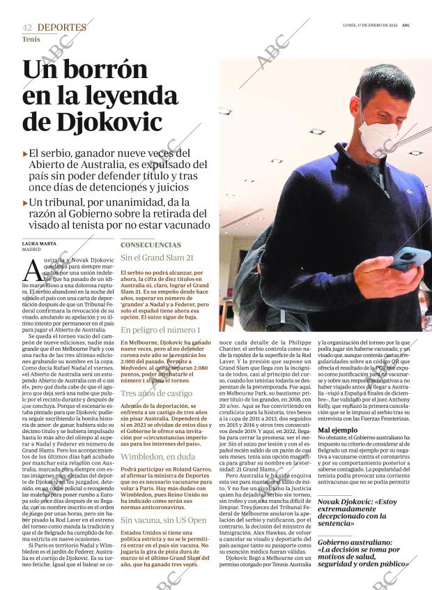 ABC SEVILLA 17-01-2022 página 42