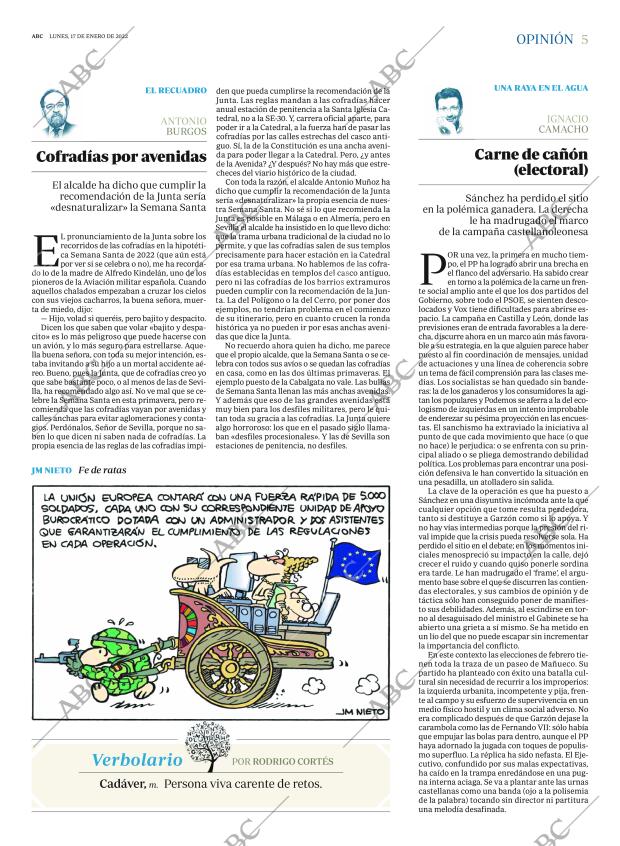 ABC SEVILLA 17-01-2022 página 5