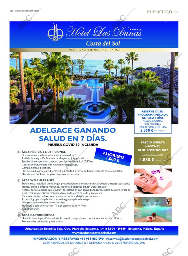 ABC SEVILLA 17-01-2022 página 57