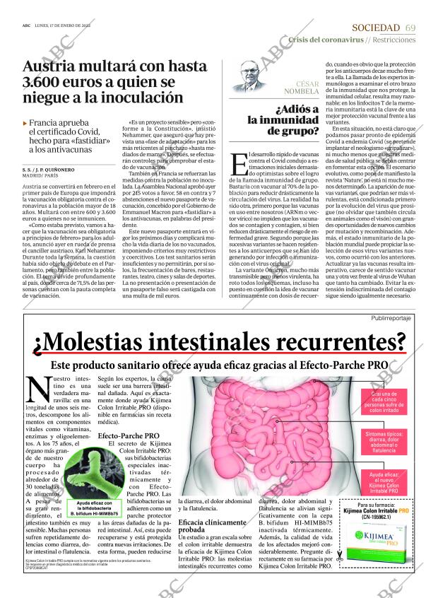 ABC SEVILLA 17-01-2022 página 69