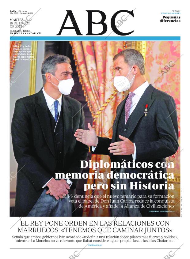ABC SEVILLA 18-01-2022 página 1