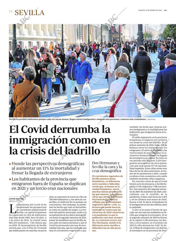 ABC SEVILLA 18-01-2022 página 14