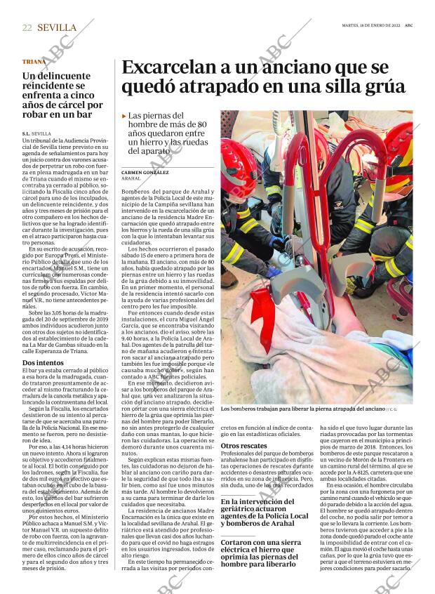 ABC SEVILLA 18-01-2022 página 22