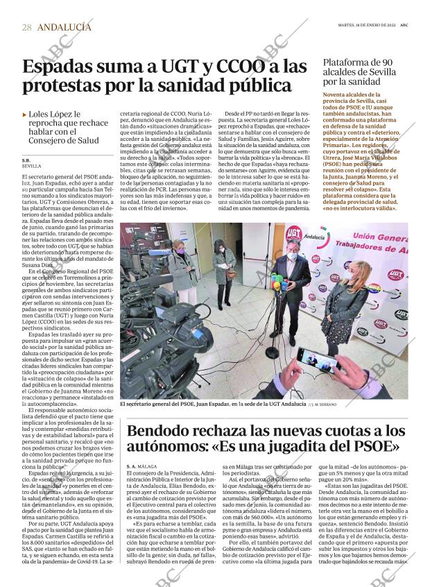 ABC SEVILLA 18-01-2022 página 28