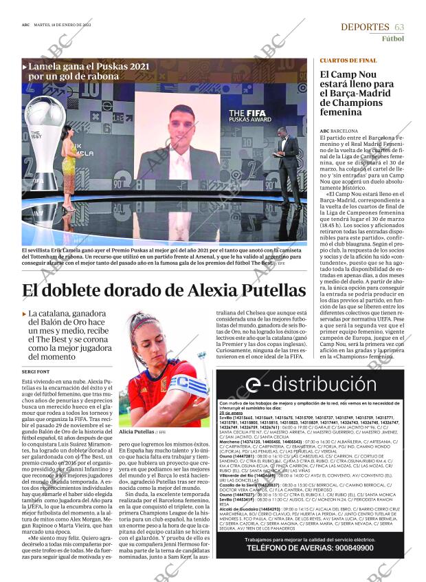 ABC SEVILLA 18-01-2022 página 63