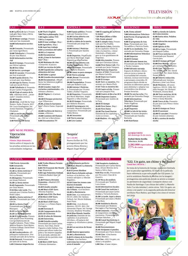 ABC SEVILLA 18-01-2022 página 71