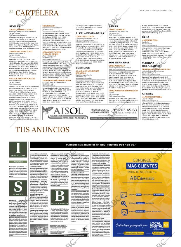 ABC SEVILLA 19-01-2022 página 52
