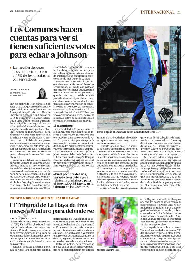 ABC MADRID 20-01-2022 página 25