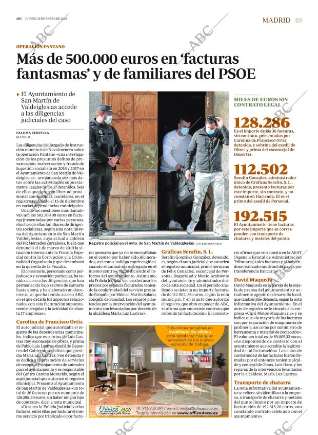 ABC MADRID 20-01-2022 página 49