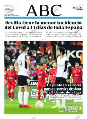 ABC SEVILLA 20-01-2022 página 1
