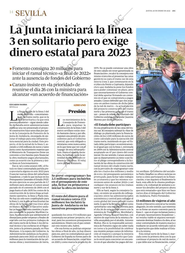 ABC SEVILLA 20-01-2022 página 14