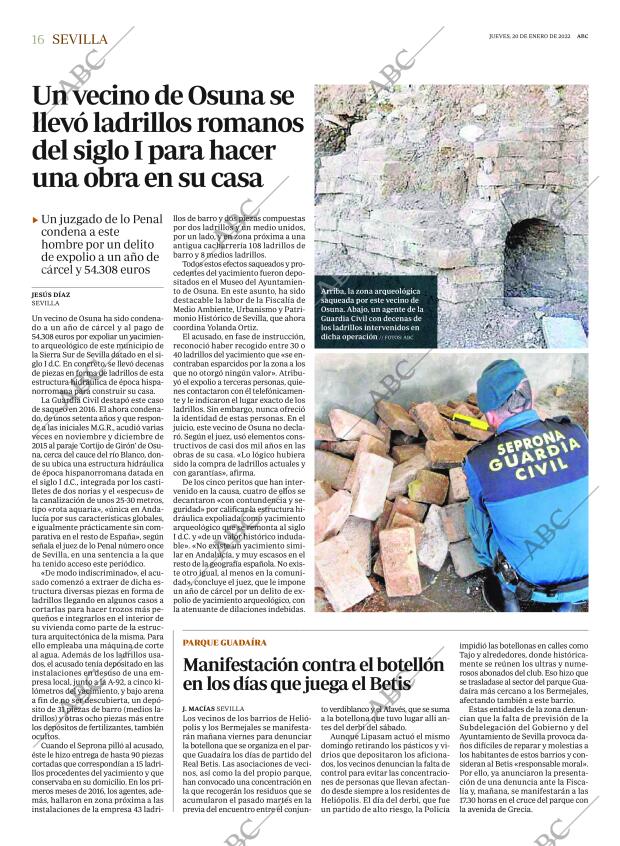 ABC SEVILLA 20-01-2022 página 16