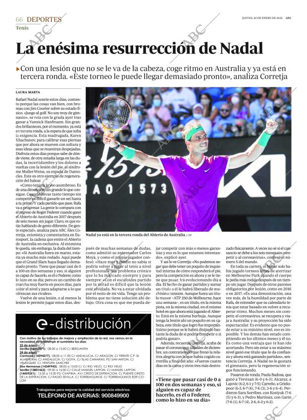ABC SEVILLA 20-01-2022 página 66
