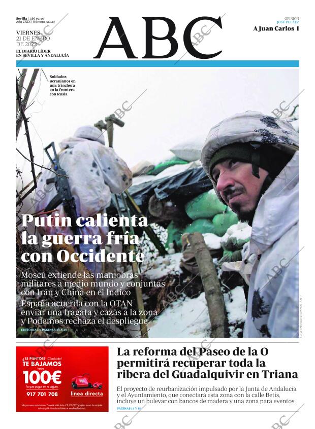 ABC SEVILLA 21-01-2022 página 1