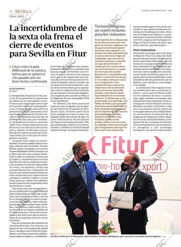 ABC SEVILLA 21-01-2022 página 16