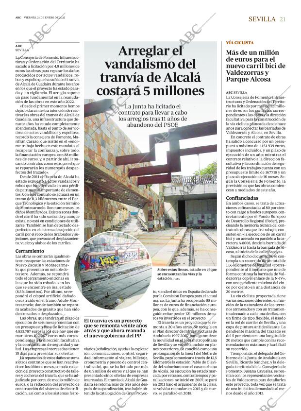 ABC SEVILLA 21-01-2022 página 21