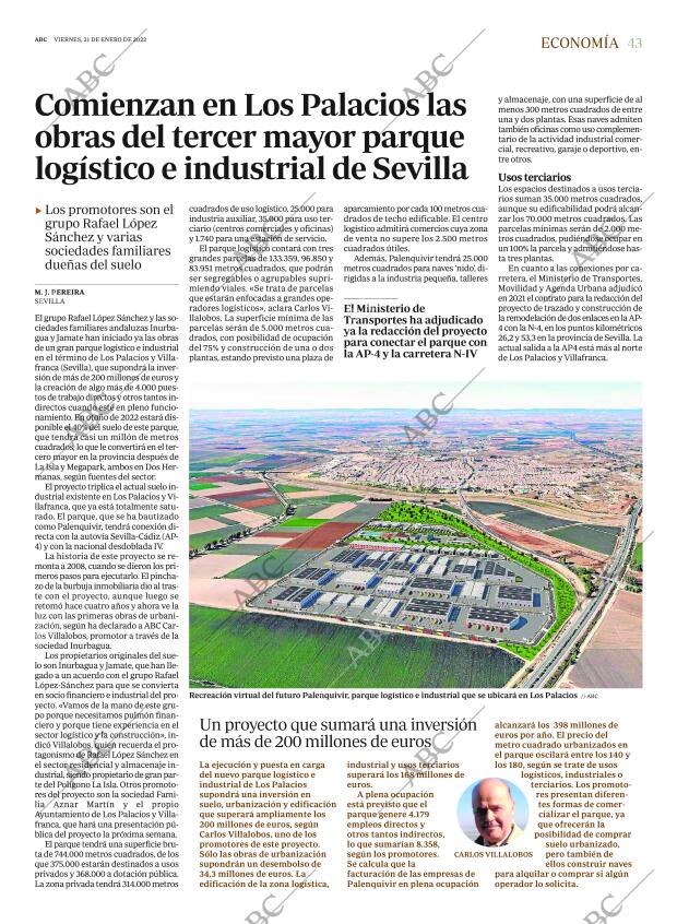 ABC SEVILLA 21-01-2022 página 43