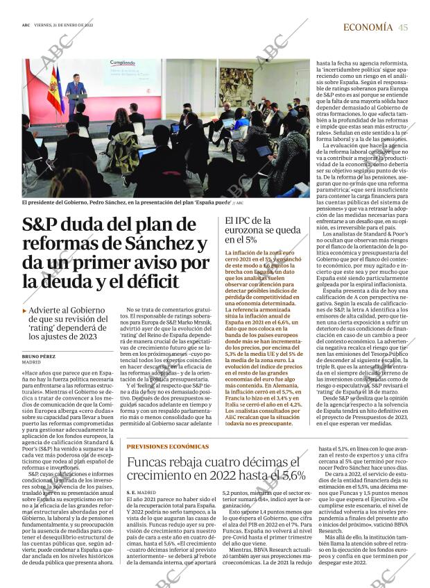 ABC SEVILLA 21-01-2022 página 45