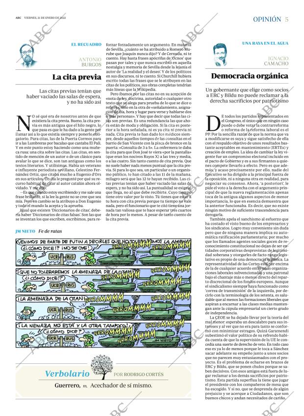 ABC SEVILLA 21-01-2022 página 5