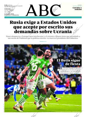 ABC SEVILLA 22-01-2022 página 1