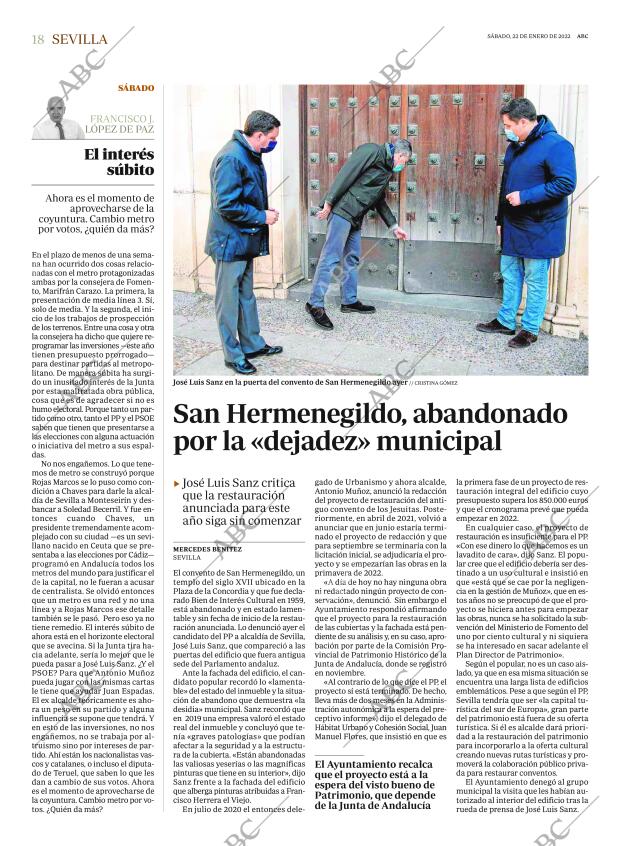 ABC SEVILLA 22-01-2022 página 18