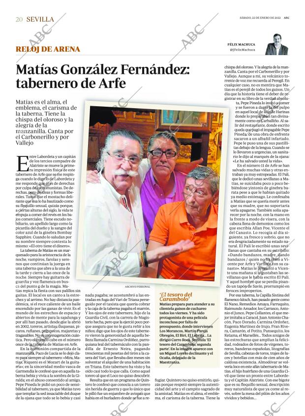 ABC SEVILLA 22-01-2022 página 20