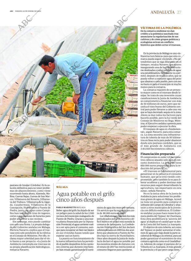 ABC SEVILLA 22-01-2022 página 27
