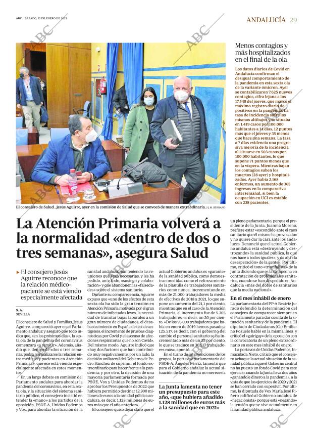 ABC SEVILLA 22-01-2022 página 29