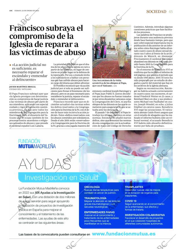 ABC SEVILLA 22-01-2022 página 45