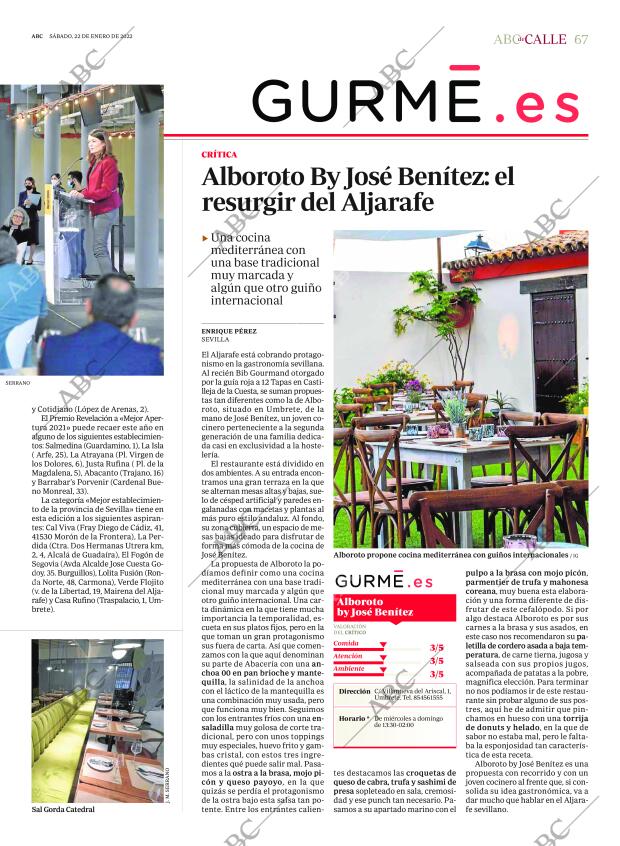 ABC SEVILLA 22-01-2022 página 67