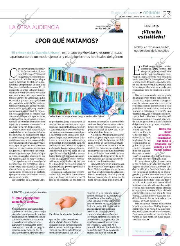 CULTURAL MADRID 22-01-2022 página 23