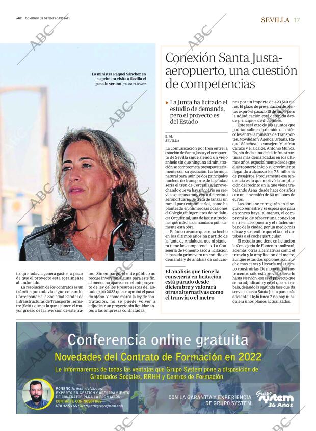 ABC SEVILLA 23-01-2022 página 17