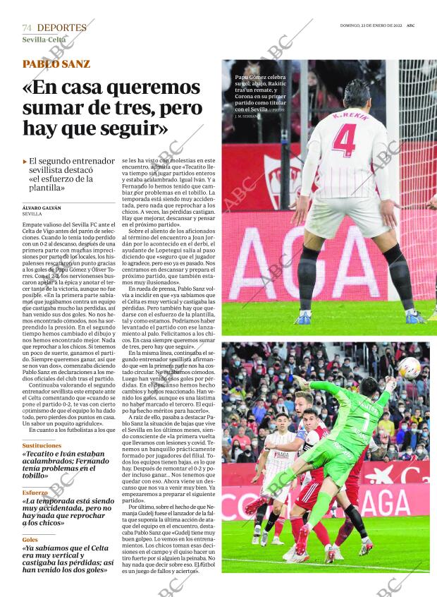 ABC SEVILLA 23-01-2022 página 74