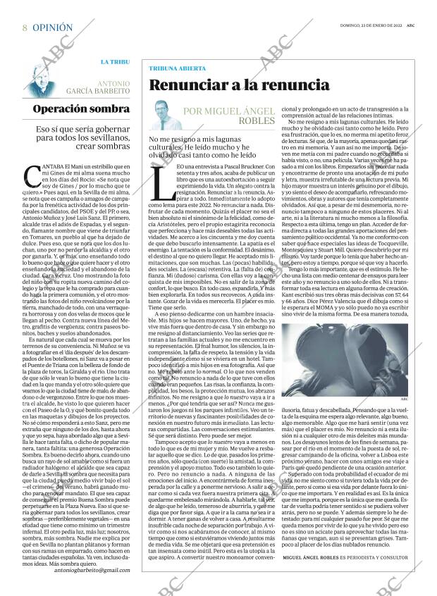 ABC SEVILLA 23-01-2022 página 8